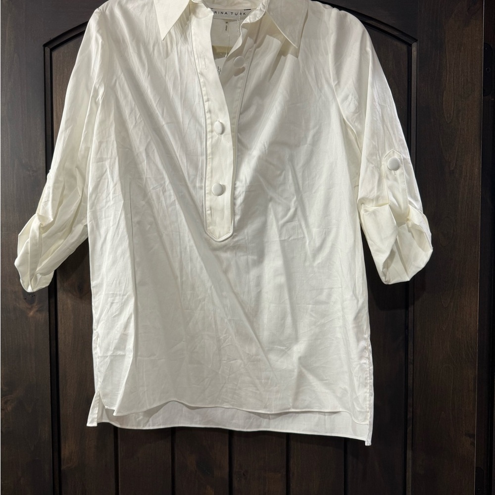Trina Turk White Blouse